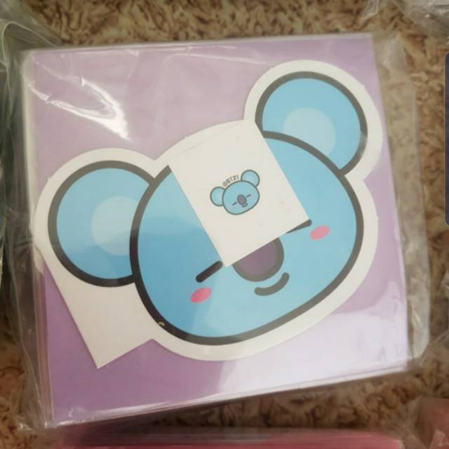 Jual Official BT21 cute Koya Message Card | Shopee Indonesia