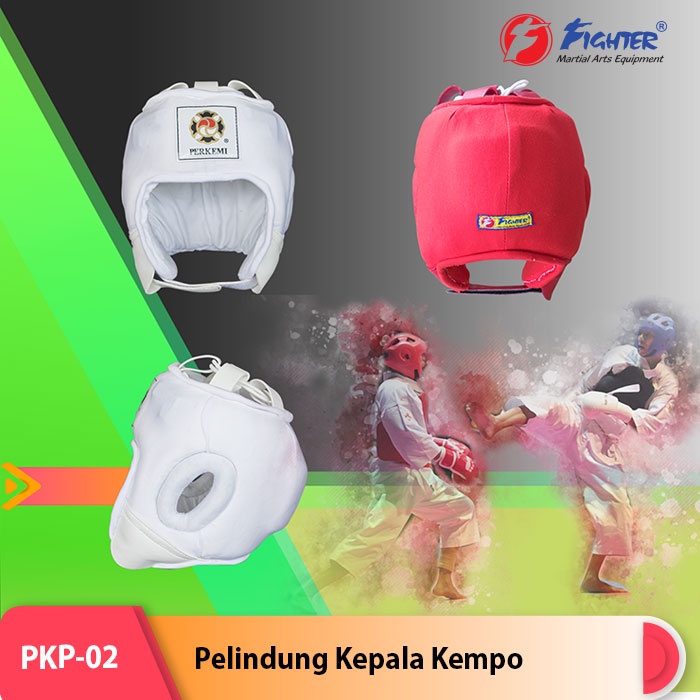 Jual Fighter Pelindung Kepala Kempo Pkp02 Head Protector Kempo Shopee