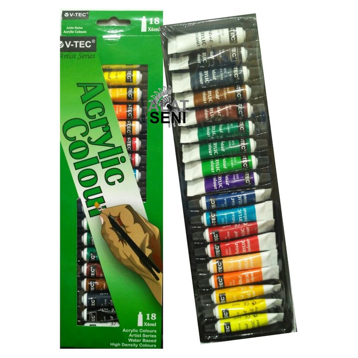 Jual Cat Acrylic Pastel Metalic/Emas-Silver - Kota Semarang - Ikiwee Corner