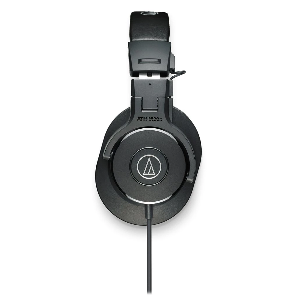 Audio technica ATH M30x Professional Studio Monitor Headphones - Hitam