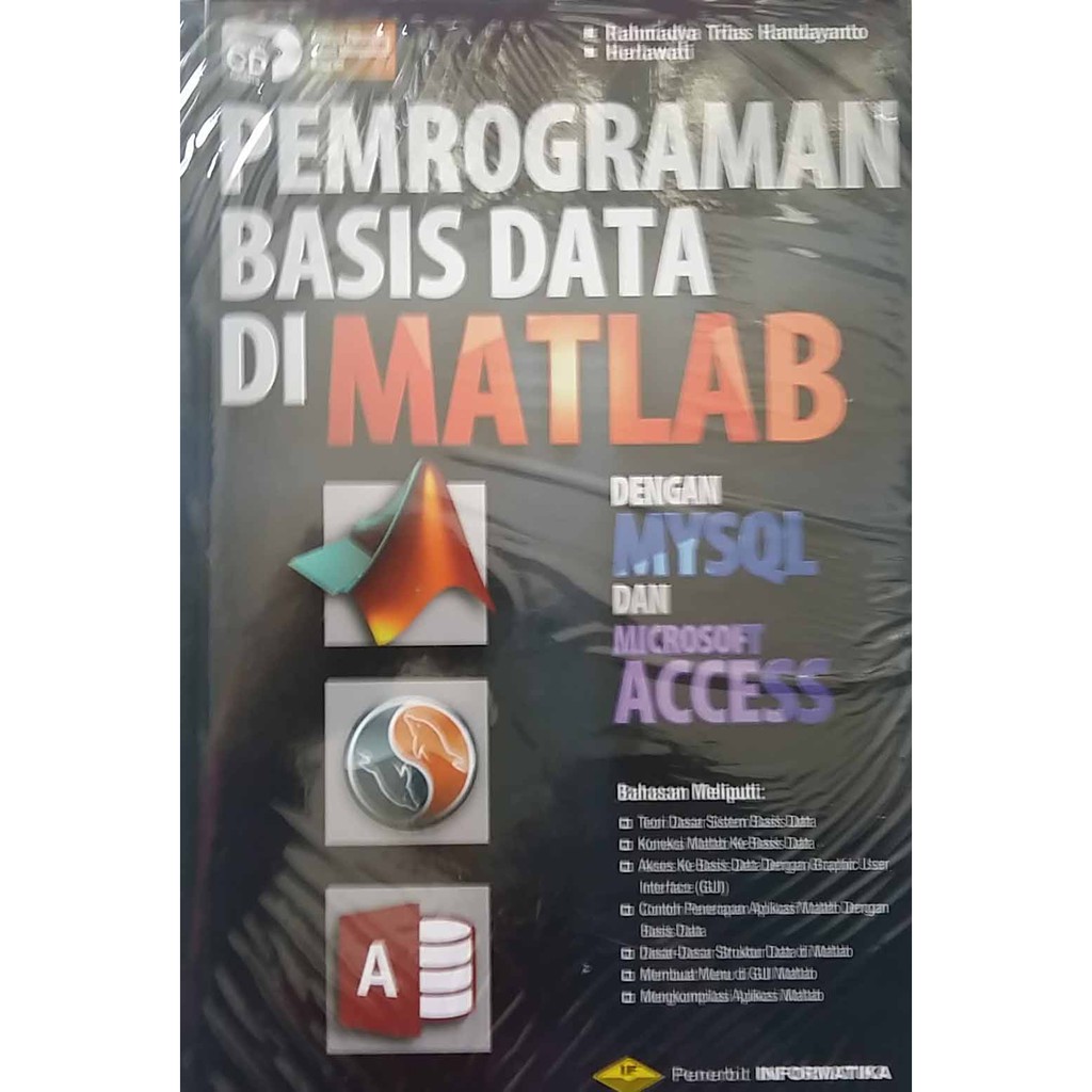 Jual Pemrograman Basis Data Di Matlab Dengan Mysql Dan Microsoft Access Shopee Indonesia 5509