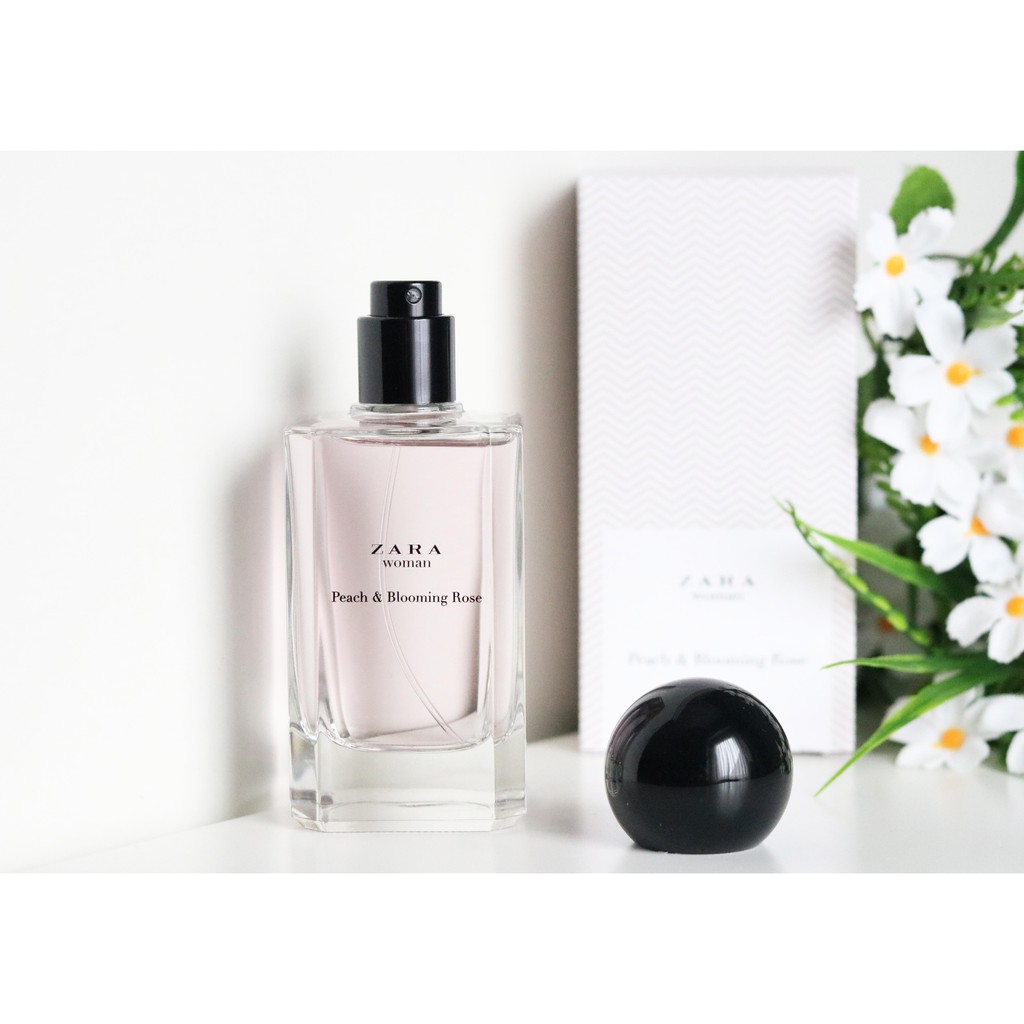 Zara peach and 2025 blooming rose perfume