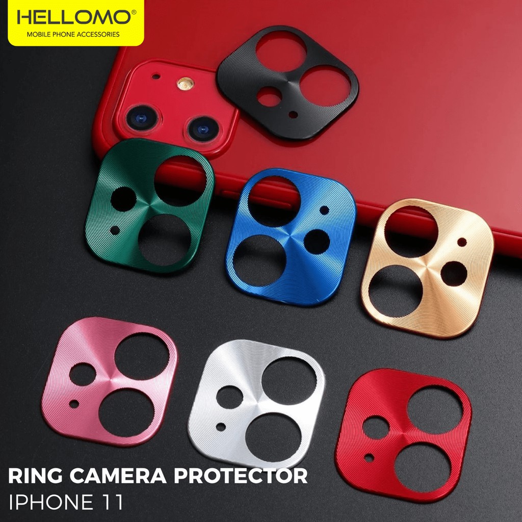 Jual Ring Camera iPhone 11 Metal Ring Pelindung Kamera Protector ...