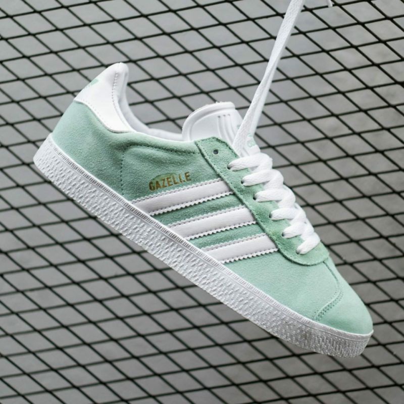 Jual Adidas Gazelle Ice Mint Women Style 100 Original Shopee Indonesia 5383