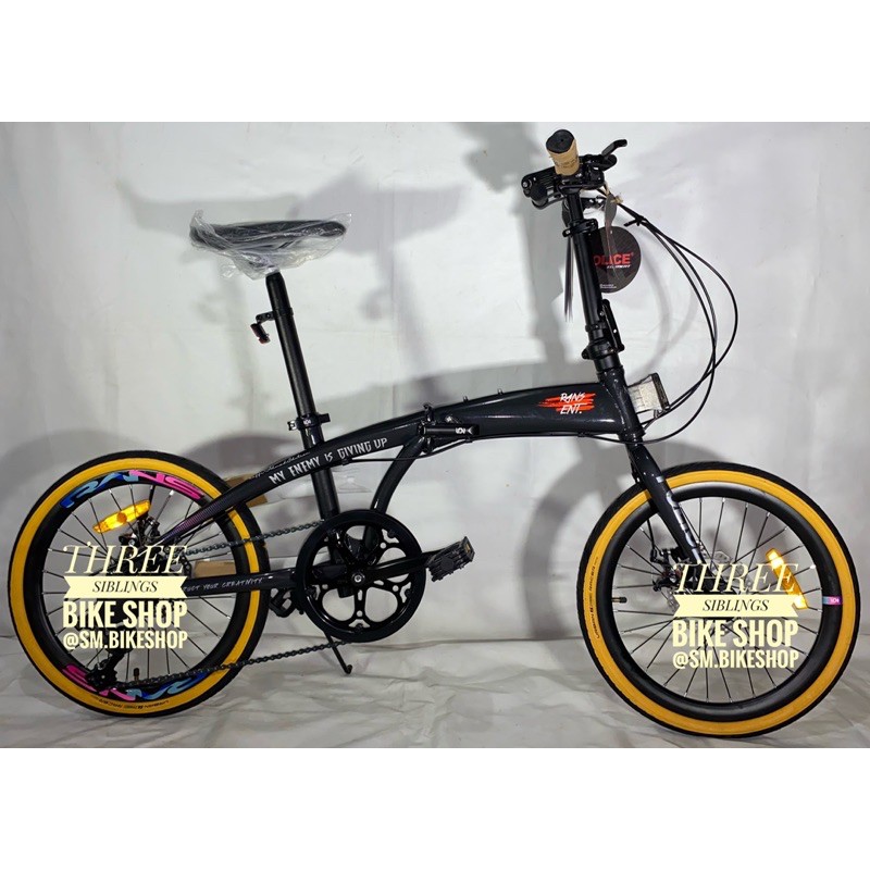 Jual SEPEDA LIPAT ELEMENT POLICE MILAN RANS RAFFI AHMAD EDITION 20 INCH ...