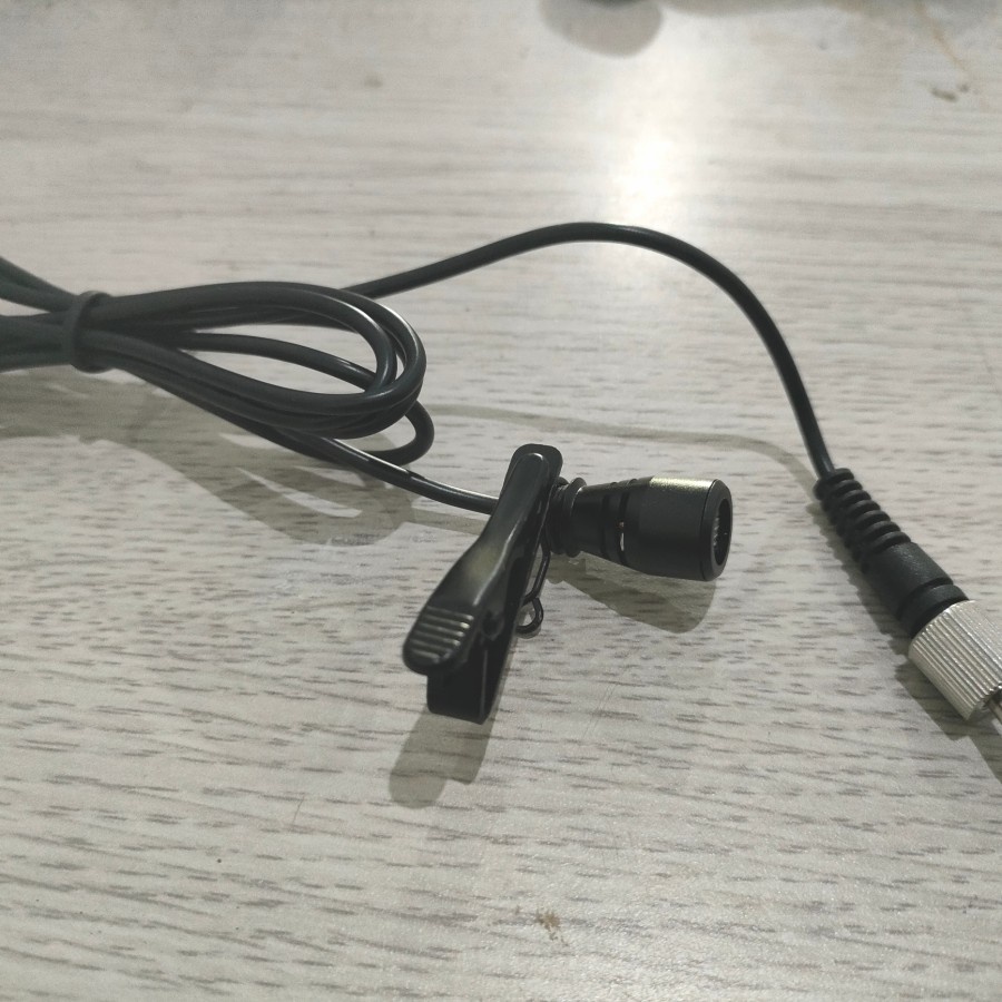 Jual mic jepit clip on BESI panjang kabel 1.2m | Shopee Indonesia