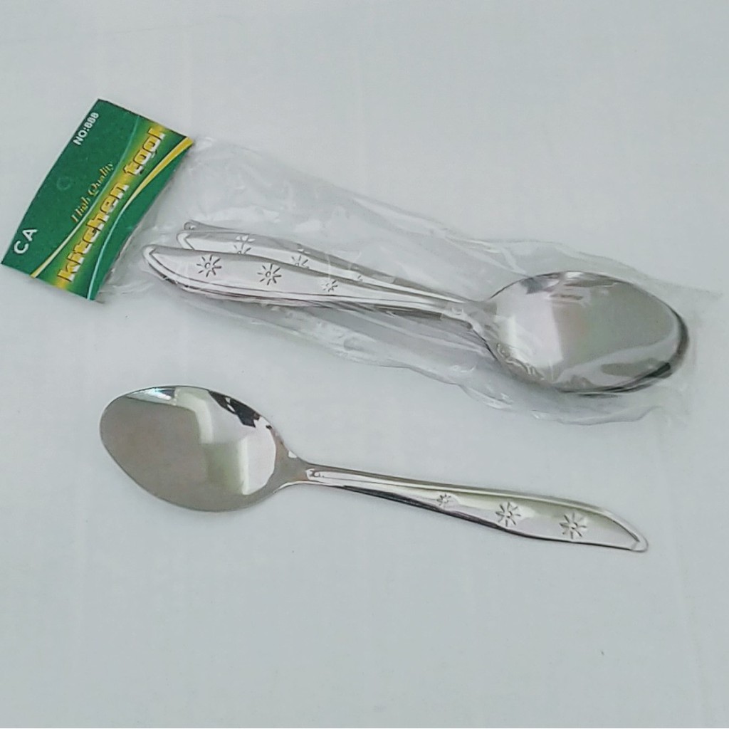 Jual Sendok makan murah bahan stainless steel Isi 12 pcs | Shopee Indonesia