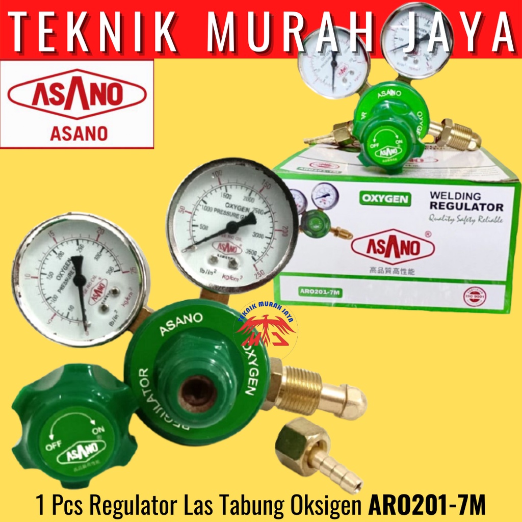 Jual Asano Regulator Las Tabung Oksigen Oxygen Welding Regulator Oxy Shopee Indonesia 