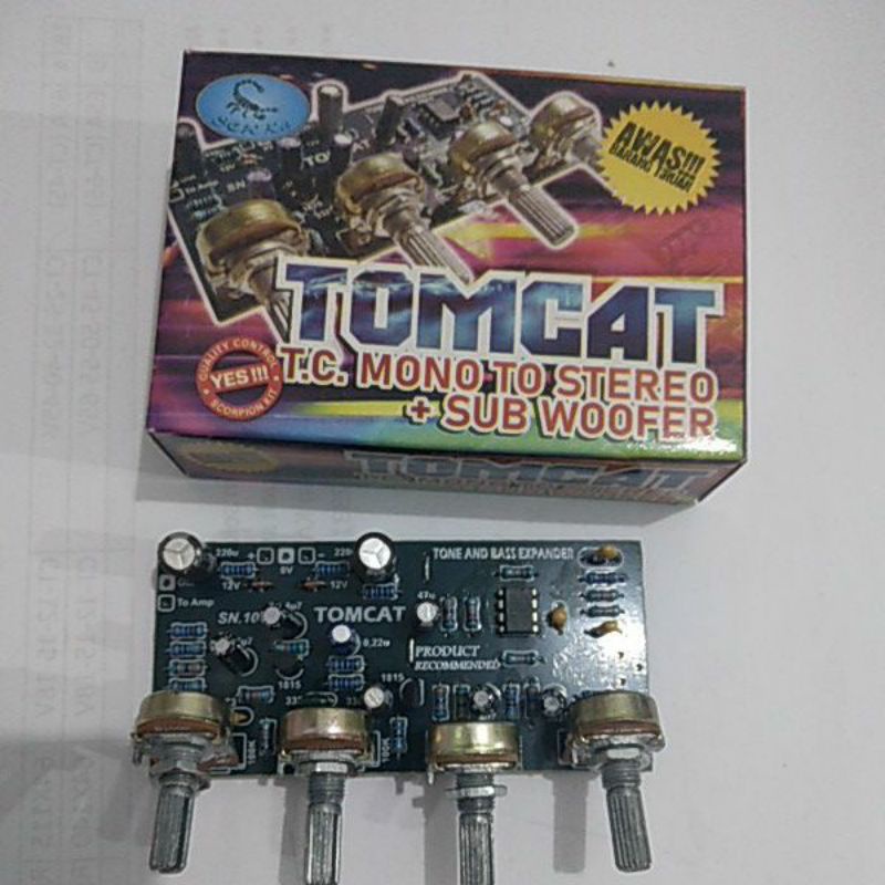 Jual kit tone control mono tomcat | Shopee Indonesia