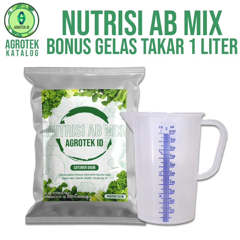 Jual Nutrisi Ab Mix Hidroponik Premium Pekatan 500 Ml Bonus Gelas Takar 1 Liter Shopee Indonesia 2547