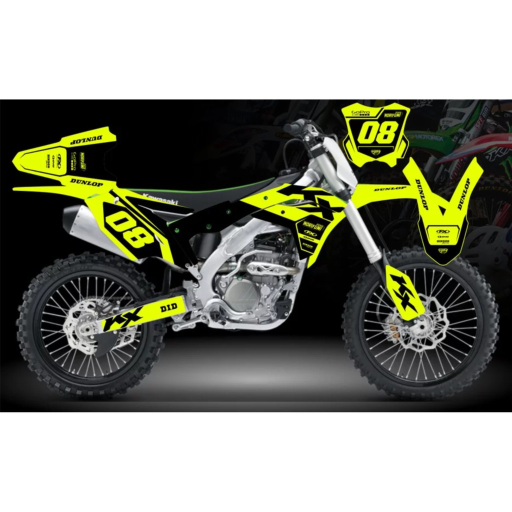 Jual decal sticker kx 250 full body 05 | Shopee Indonesia