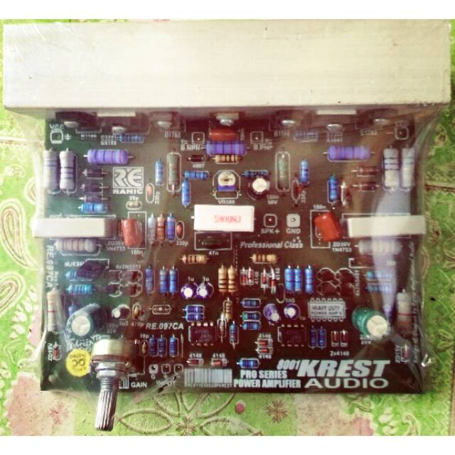 Jual Kit Power Driver CREST AUDIO 8001 Mono | Shopee Indonesia