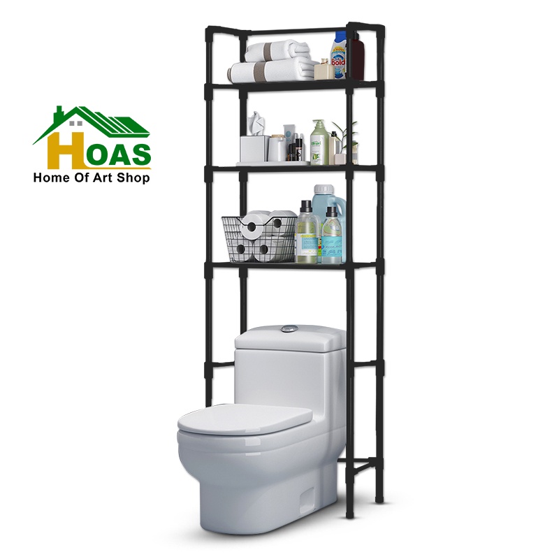 Jual Hoas Rak Toilet Organizer Kamar Mandi Rak Toilet Stainless Rak ...