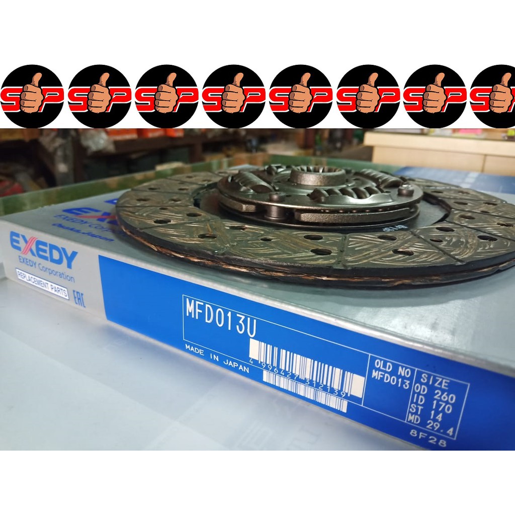 Jual CLUTCH DISC PS100 COLT DIESEL EXEDY JAPAN Shopee Indonesia
