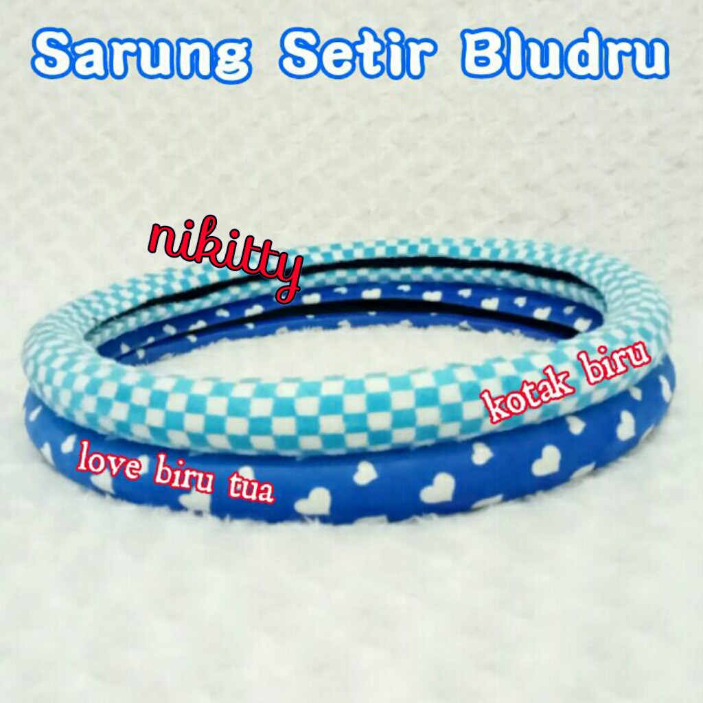 Jual Cover setir - Sarung setir mobil bludru Polos Motif Kotak - Kotak ...
