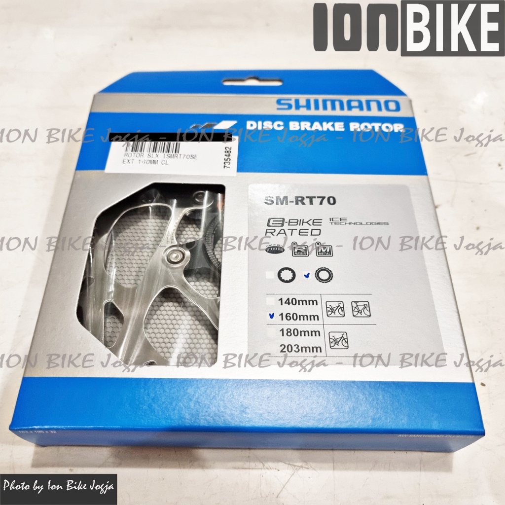 Jual Rotor Shimano RT70 160 mm Centerlock Shimano SLX RT 70 160mm RT-70 ...