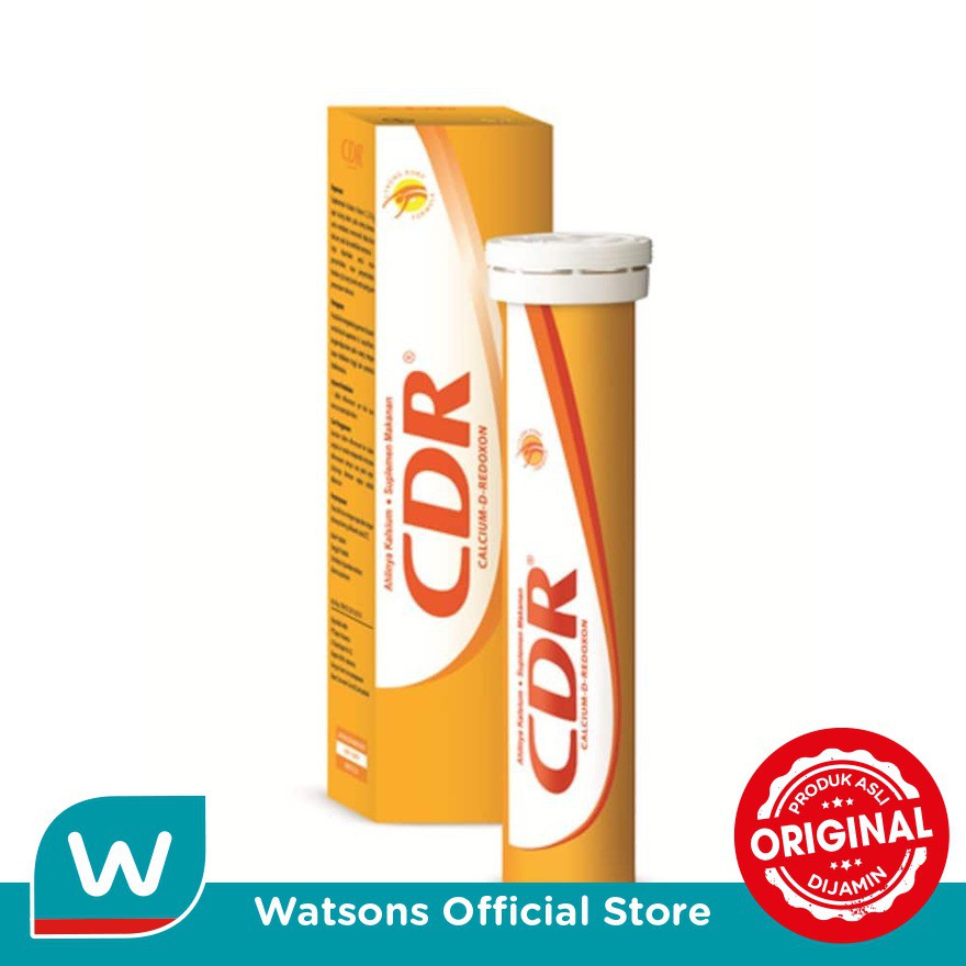 Jual Cdr Sweet Orange Tablet Effervescent 15's | Shopee Indonesia