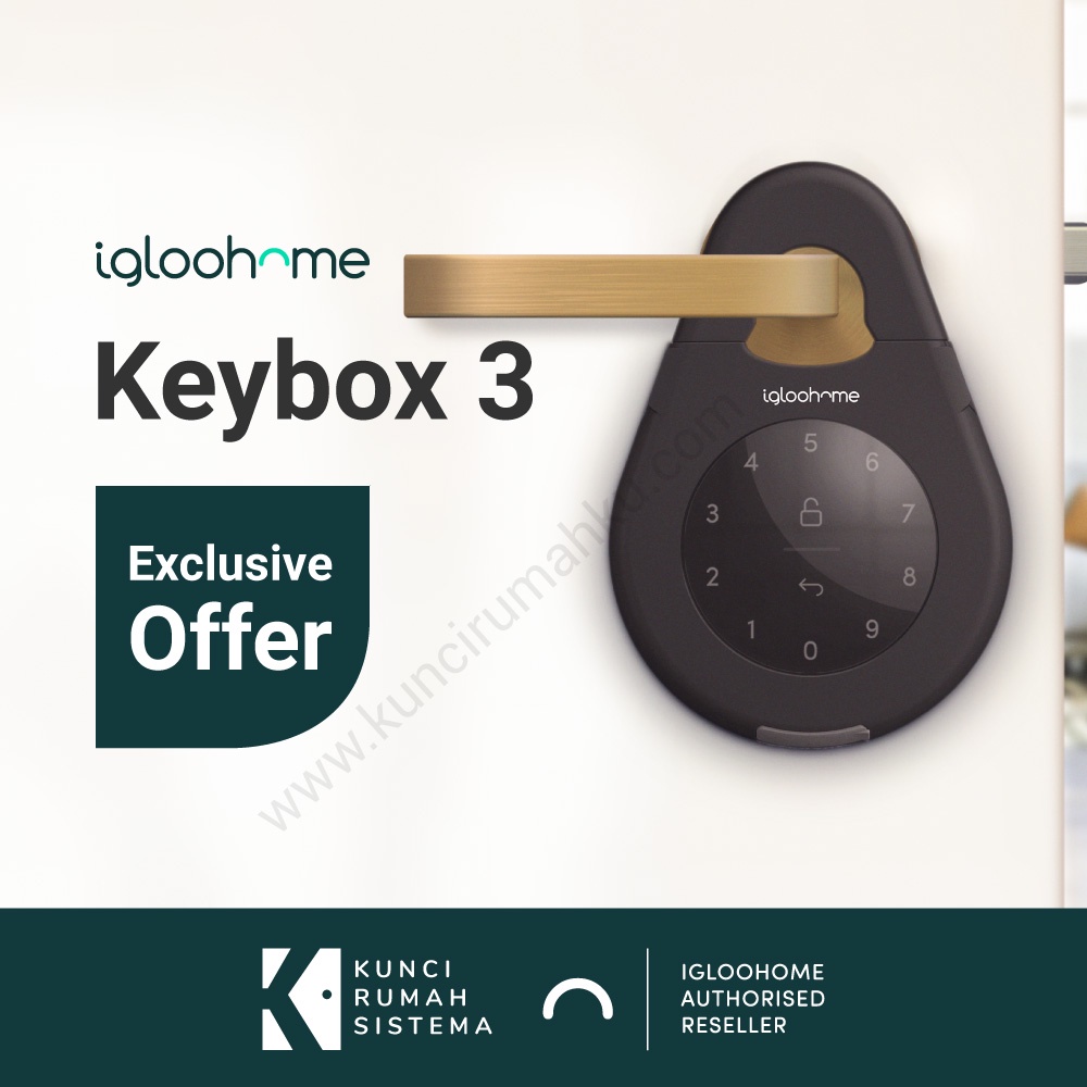 Jual Igloohome Smart Keybox 3 - Smart Lock Key, Key Box Tempat Kunci ...