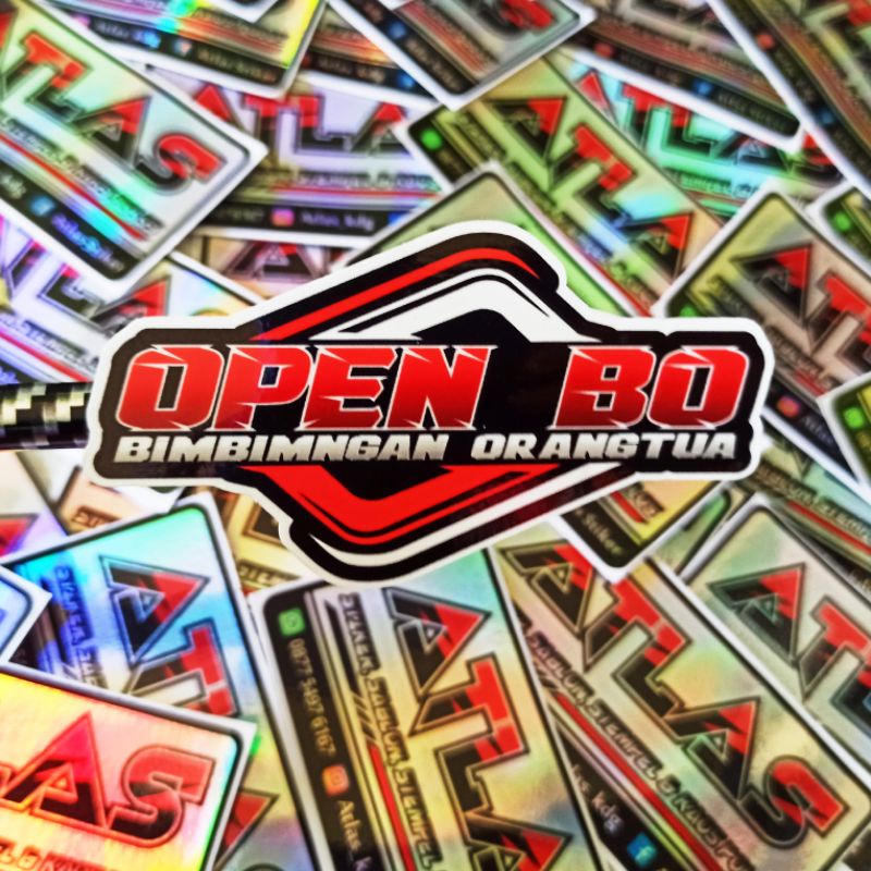 Jual STIKER OPEN BO | Shopee Indonesia