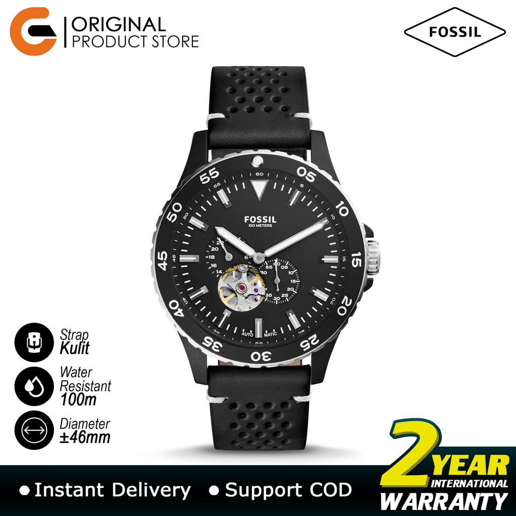 Jual [DAPATKAN HADIAH!] Fossil Jam Tangan Pria ME3154 Automatic Tali ...