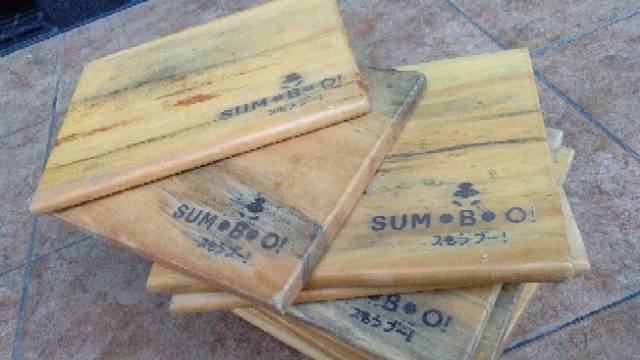 Jual Telenan Kayu Merk Sumobo ukuran 25x20cm | Shopee Indonesia