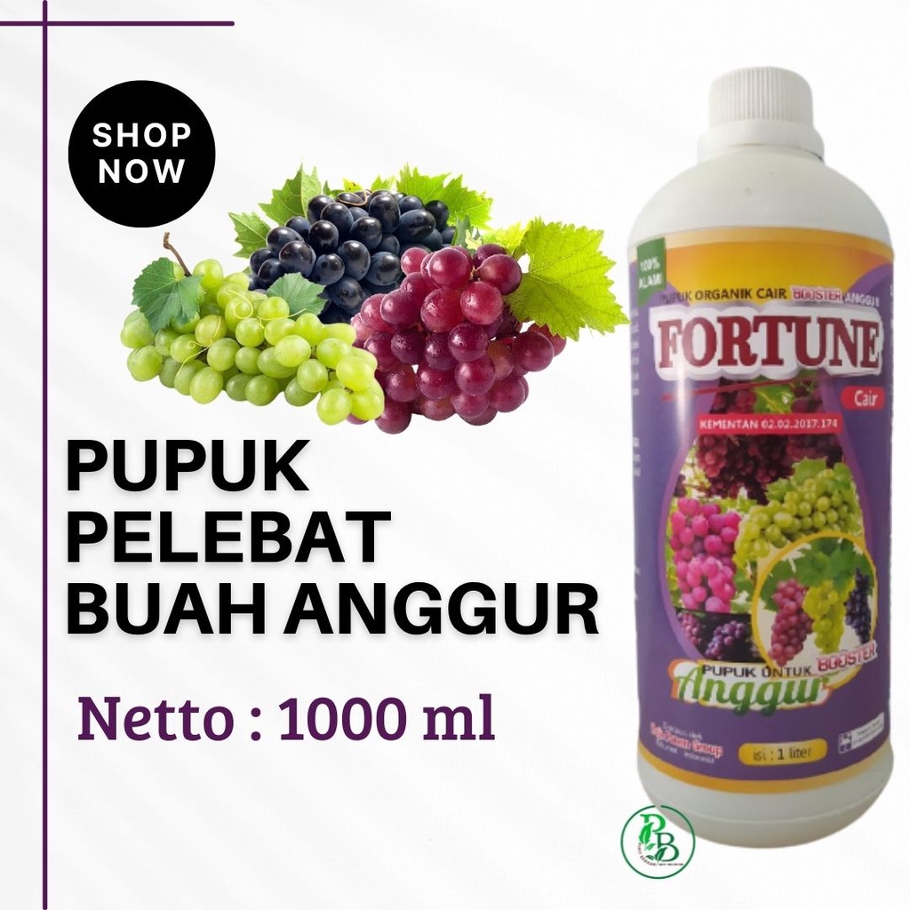 Jual Pupuk Cair Organik Bibit Anggur Brazil Booster Buah Anggur Import