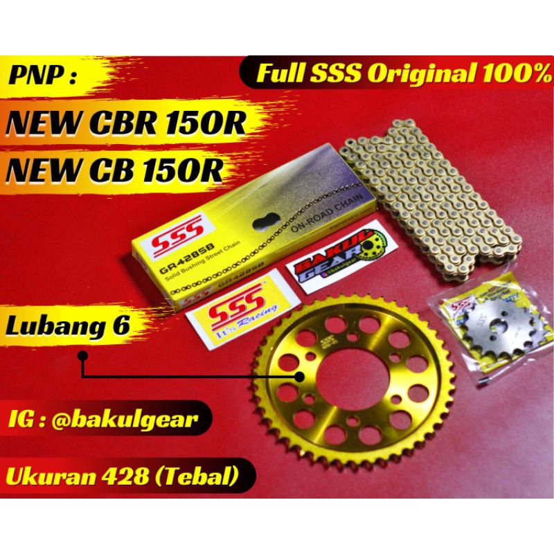 Gear set online cbr150r