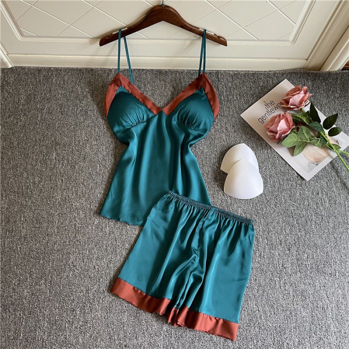 Jual FELY lingerie set pants celana pendek baju tidur wanita piyama ...
