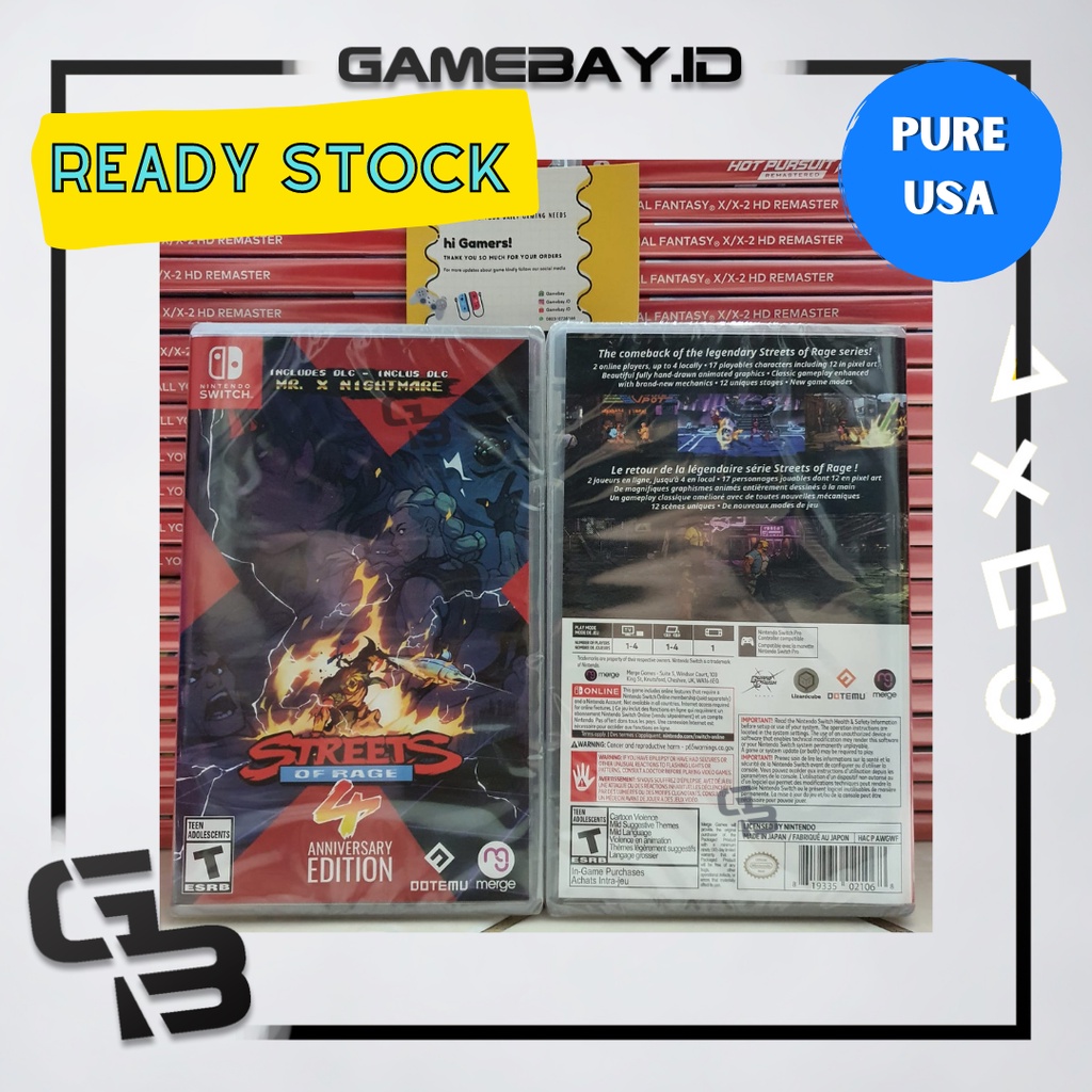 Jual Nintendo Switch Streets Of Rage 4 