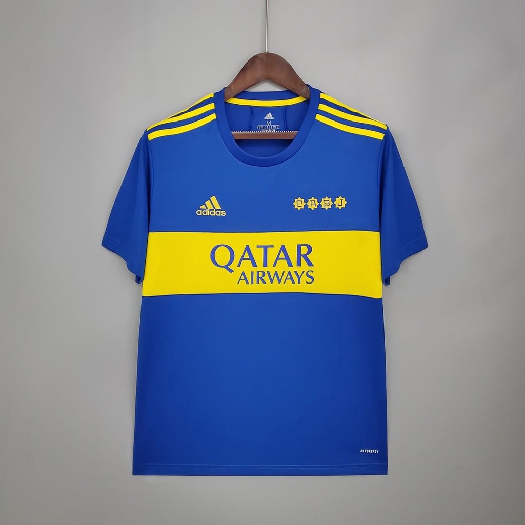 Jual Jersey Baju Bola Pria Boca Junior Home New Grade Ori