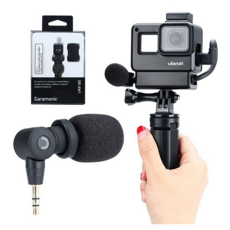 Tiny Microphone Saramonic SR-XM1 Tiny Mic Ultra-Compact For