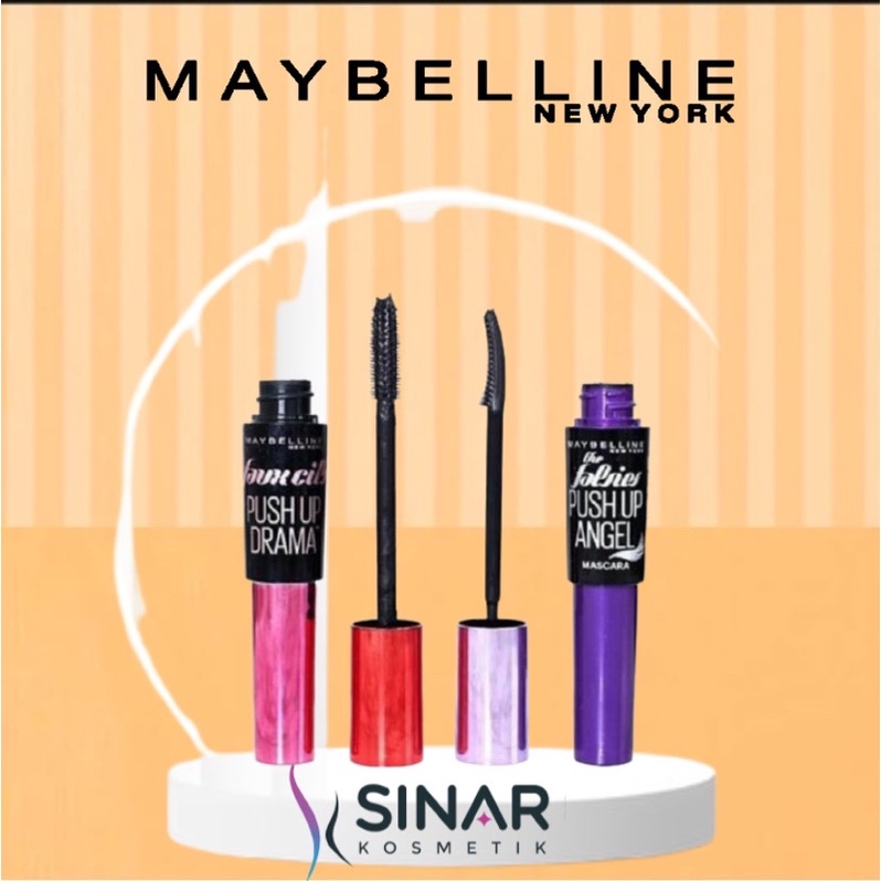 Jual Maybelline The Falsies Push Up Drama Push Up Drama Angel Mascara Waterproof Shopee
