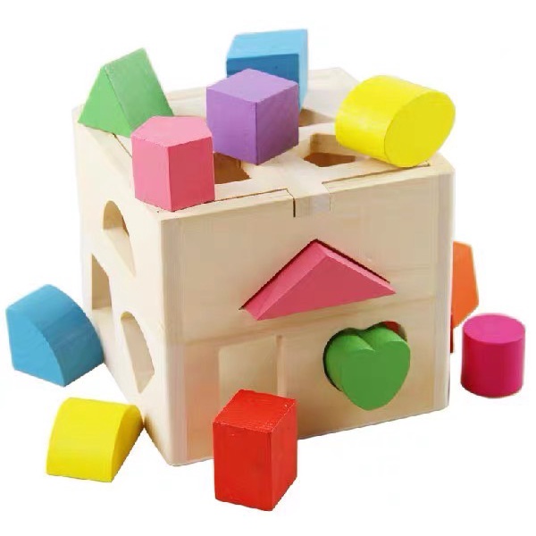 Jual Mainan Rainbow Block/ Mainan Susunan Bentuk/ Shapes Block/ Mainan ...