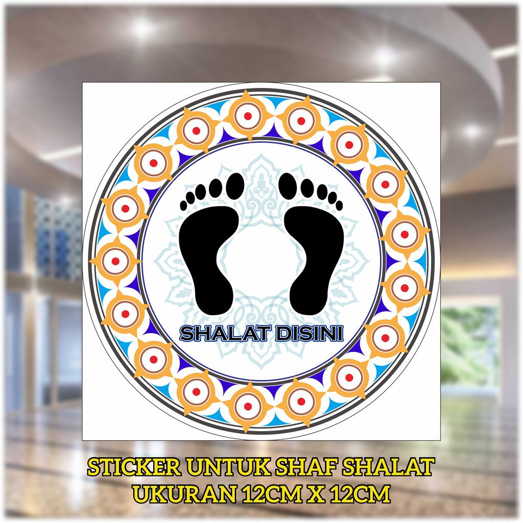 Jual Sticker Shaf Shalat Lantai Masjid Shopee Indonesia