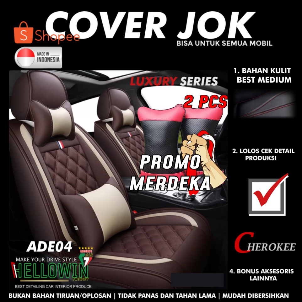 Jual Sarung Jok Mobil Ertiga Xenia Cayla Sigra Avanza Rocky Suzuki XL7 Toyota Raize Xtrail CRV