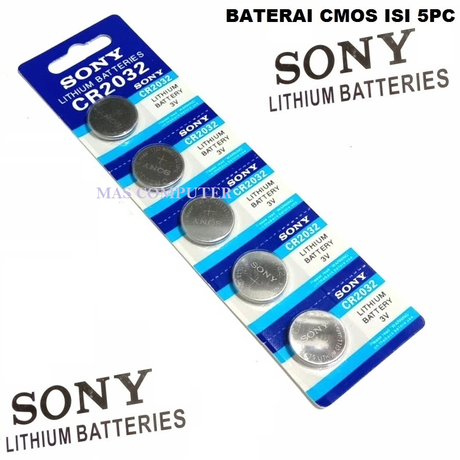 Jual Baterai Cmos Sony Cr Lithium V Isi Baterai Cmos Sony
