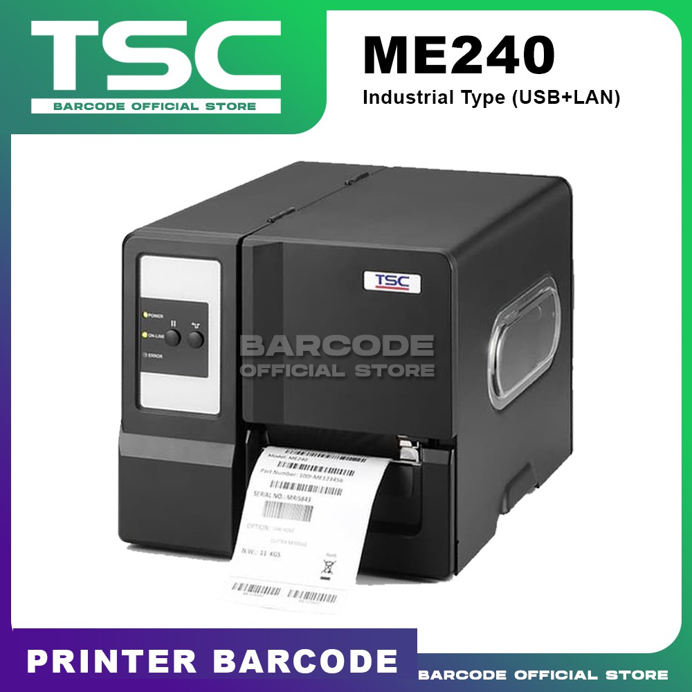 Jual Printer Barcode TSC ME240 / ME-240 Print Sticker Label Pengiriman ...