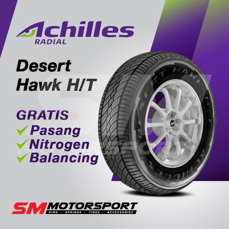 TIRE 215/60 R17 ACHILLES DESERT HAWK HT 