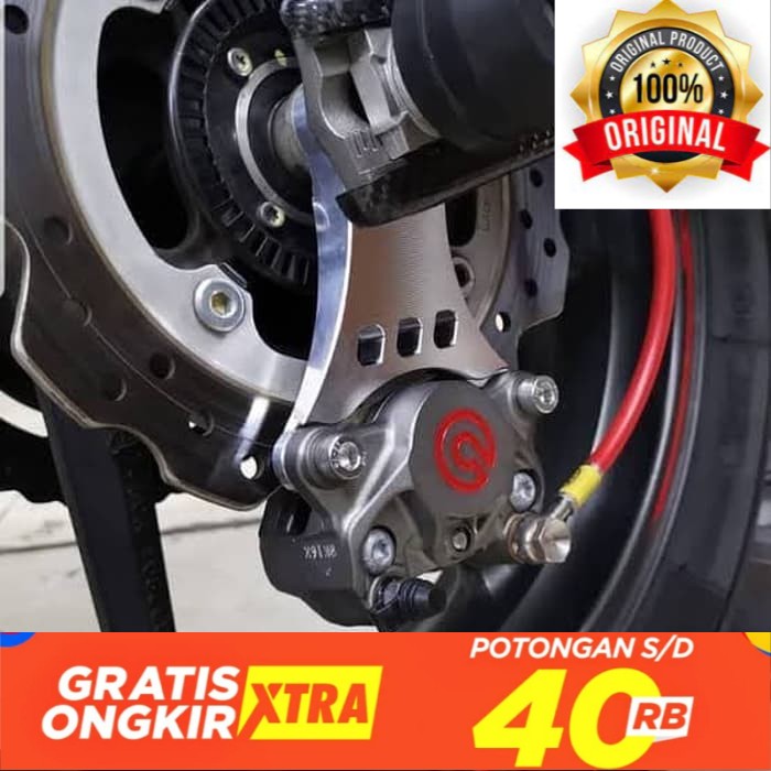 Jual Kaliper Brembo Belakang Red Logo Plus Breket Wr Cbr Rr Kaliper Bre Rcb Visor Winglet