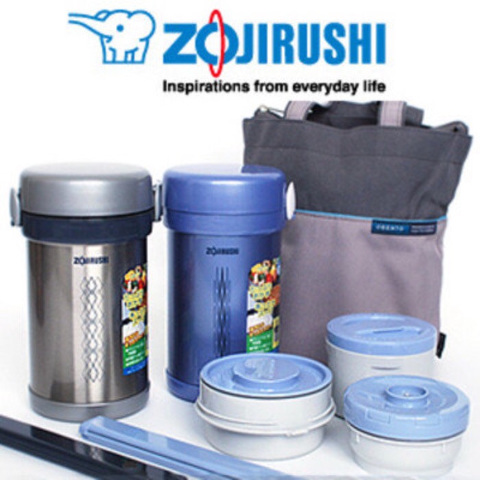 Jual Bayimakan Zojirushi Lunch Box / Food Jar 3 Susun SlNt09St Harga Promo !!! AlatMakan