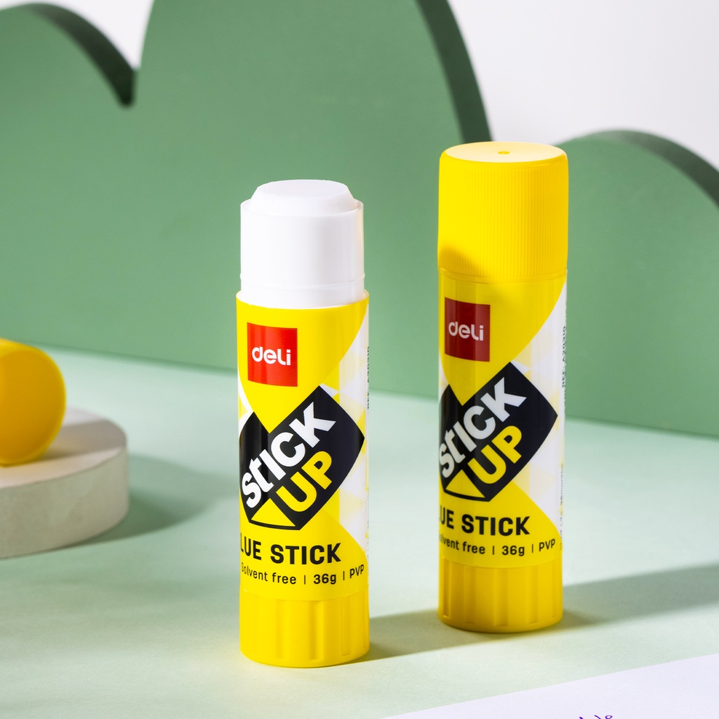 Jual DELI LEM STIK LEM KERTAS STICK UP 9/36 GRAM GLUE STICK SUPER KUAT