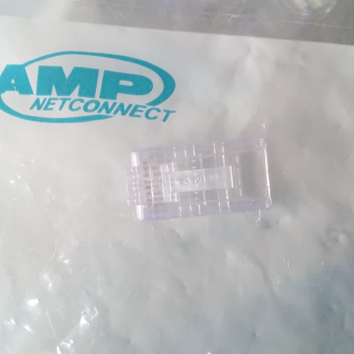 Jual konektor Amp RJ 45 OEM per 1 Pcs connector RJ45 | Shopee Indonesia