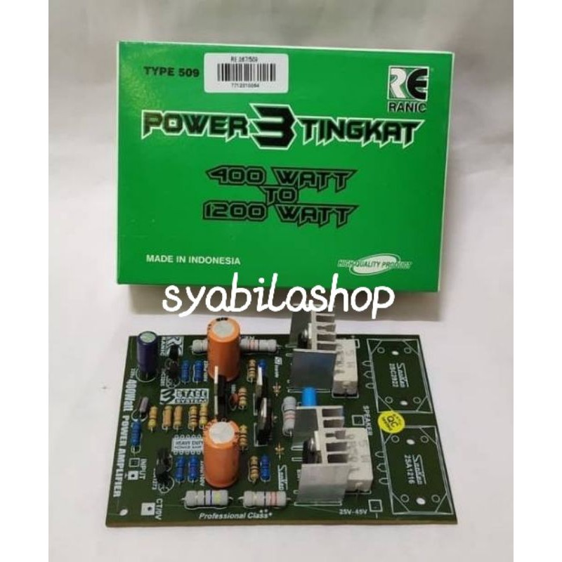 Jual KIT DRIVER POWER AMPLIFIER 3 TINGKAT 400WATT TO 1200WATT | Shopee