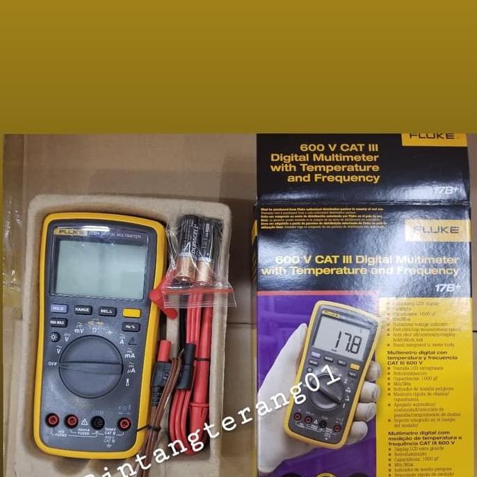 Jual Fluke 17B+ Digital Multimeter | Shopee Indonesia