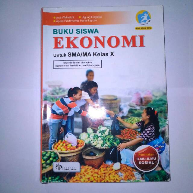 Jual PRELOVED BUKU EKONOMI SMA KELAS X 10 K13 KURIKULUM K13 | Shopee ...