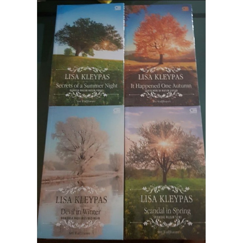 Jual Novel hisrom Lisa Kleypas - seri wallflower / wallflowers SEGEL ...