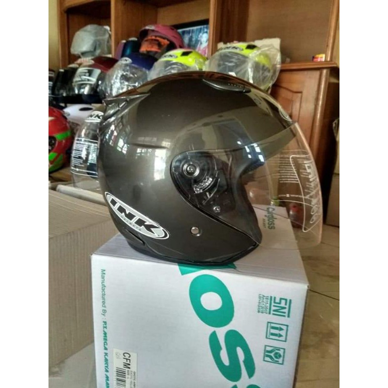 Jual helm basic centro free sticker ink(ink kw) | Shopee Indonesia
