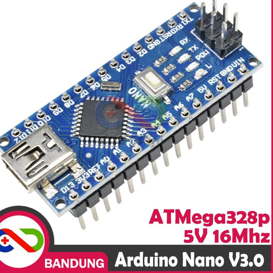 Jual iw ARDUINO NANO V3 ATMEGA328P-PU 5V ARDUINO NANO ATMEGA328 TANPA