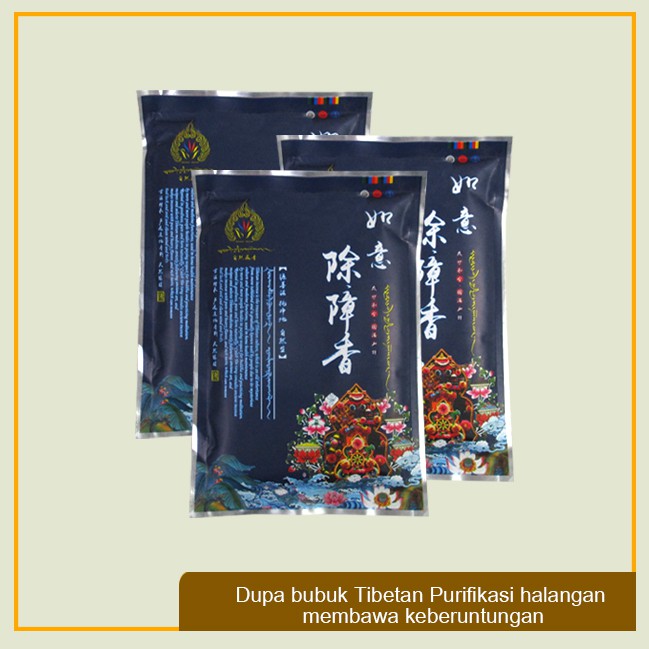 Jual Dupa bubuk Tibetan Purifikasi halangan membawa keberuntungan ...