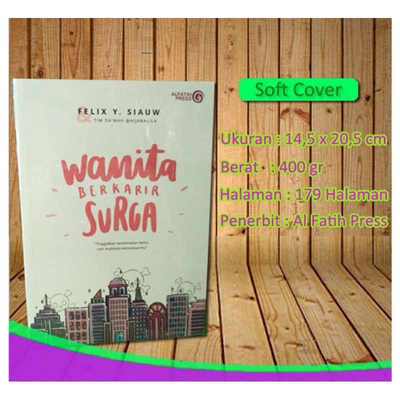 Jual Buku Wanita Berkarir Surga Ust Felix Y Siauw Shopee Indonesia